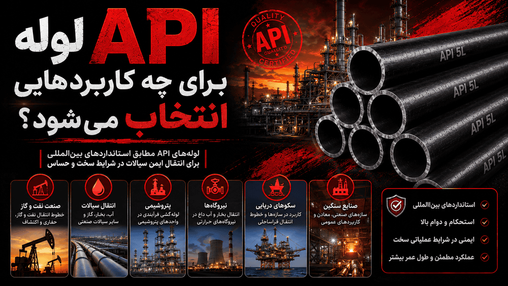 لوله API برای چه کاربردهایی انتخاب میشود