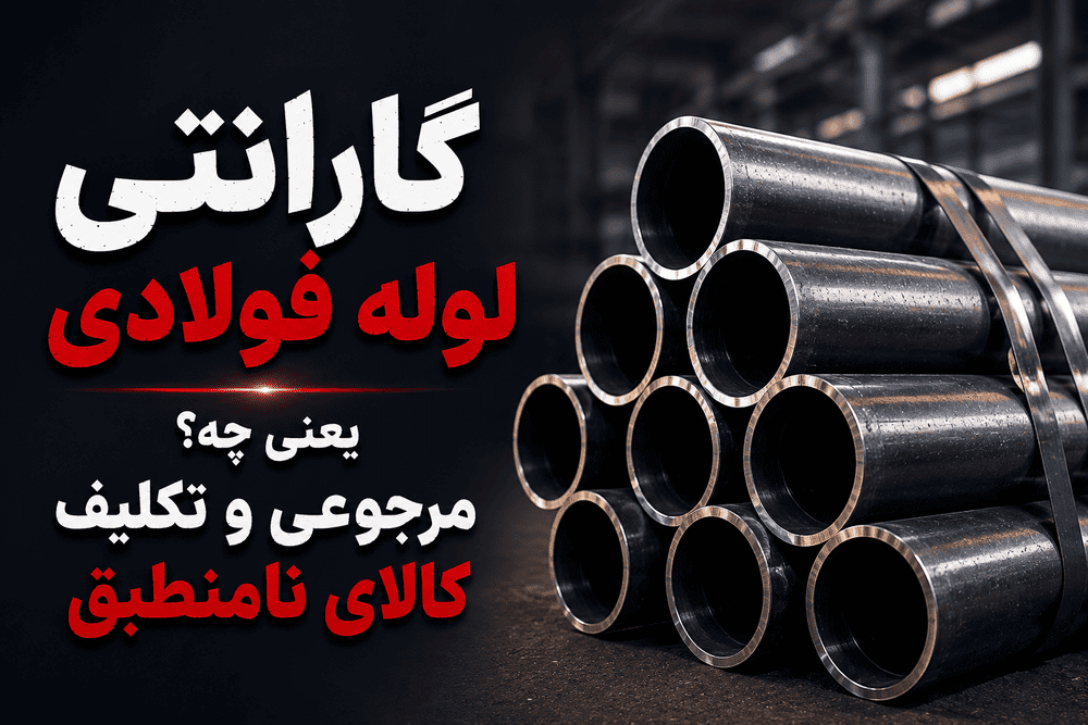 گارانتی لوله فولادی یعنی چه؟ مرجوعی و تکلیف کالای نامنطبق
